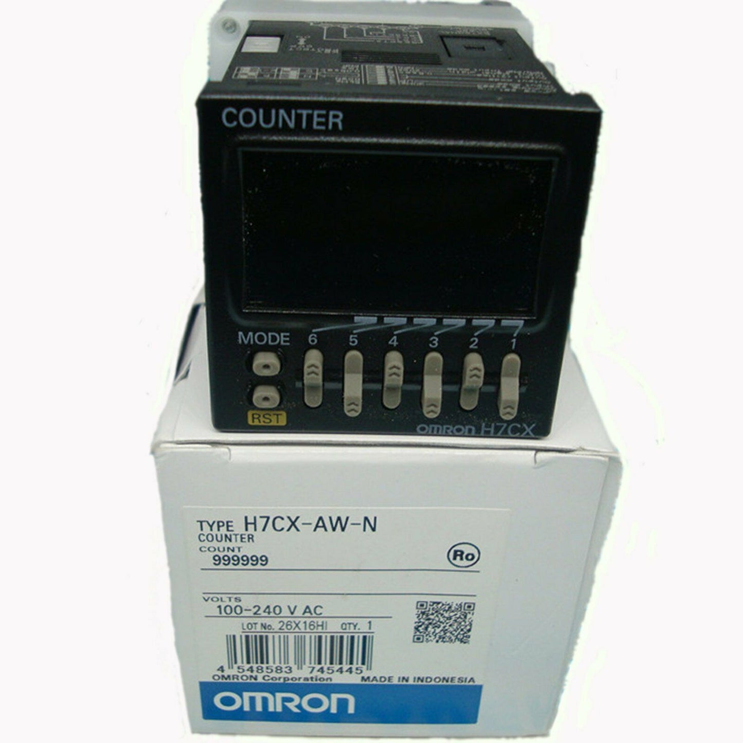 New In Box 1Pcs Omron Counter H7CX-A4W-N 100-240 V AC - OMRON