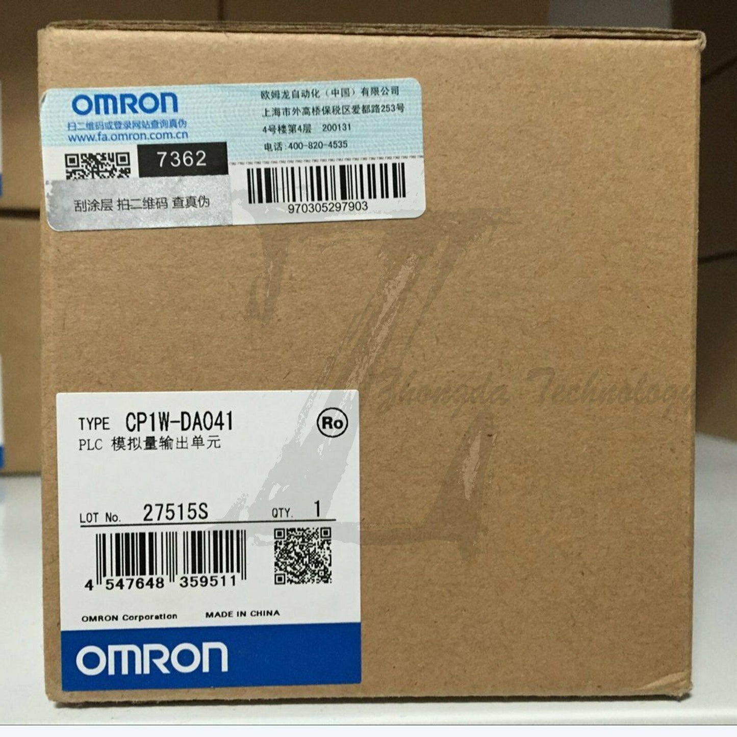 NEW Omron PLC programmable controller CP1W-DA041 - OMRON