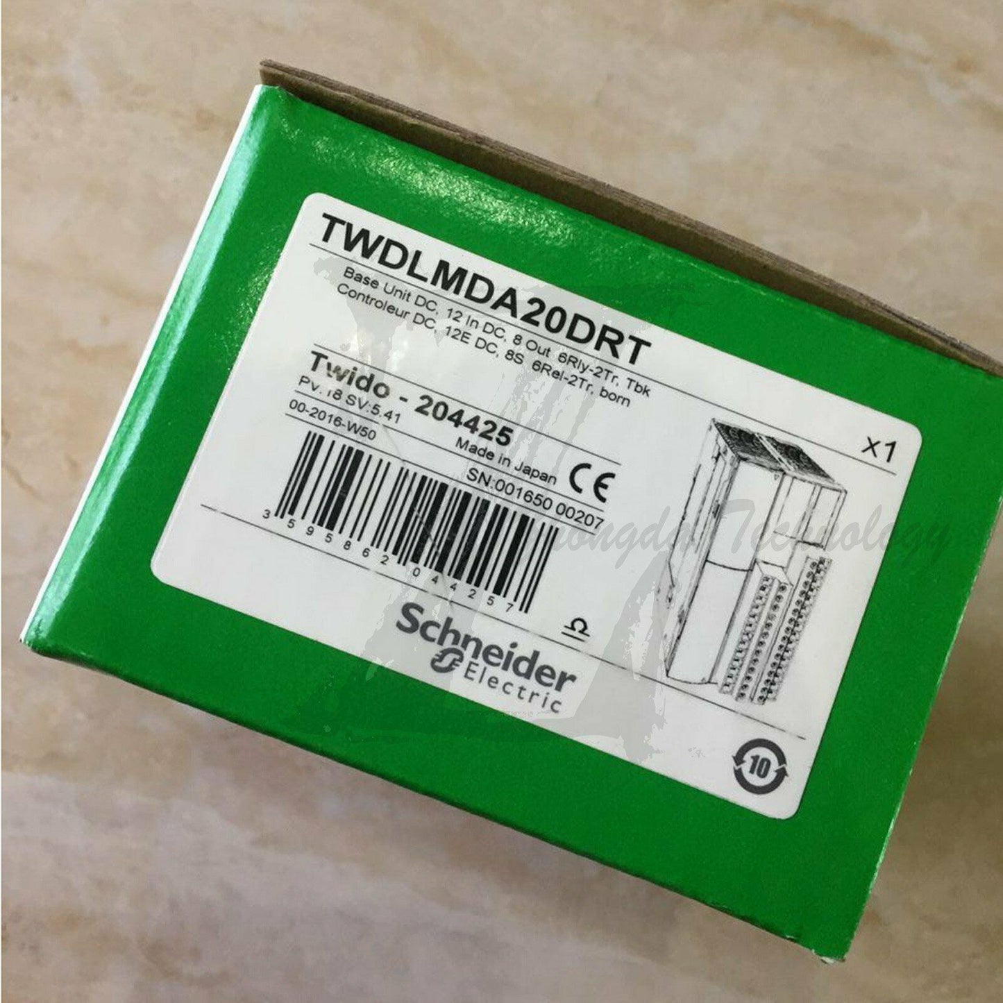 Schneider PLC programmable controller TWDLMDA20DRT modular DC 20 point PLC - SCHNEIDER