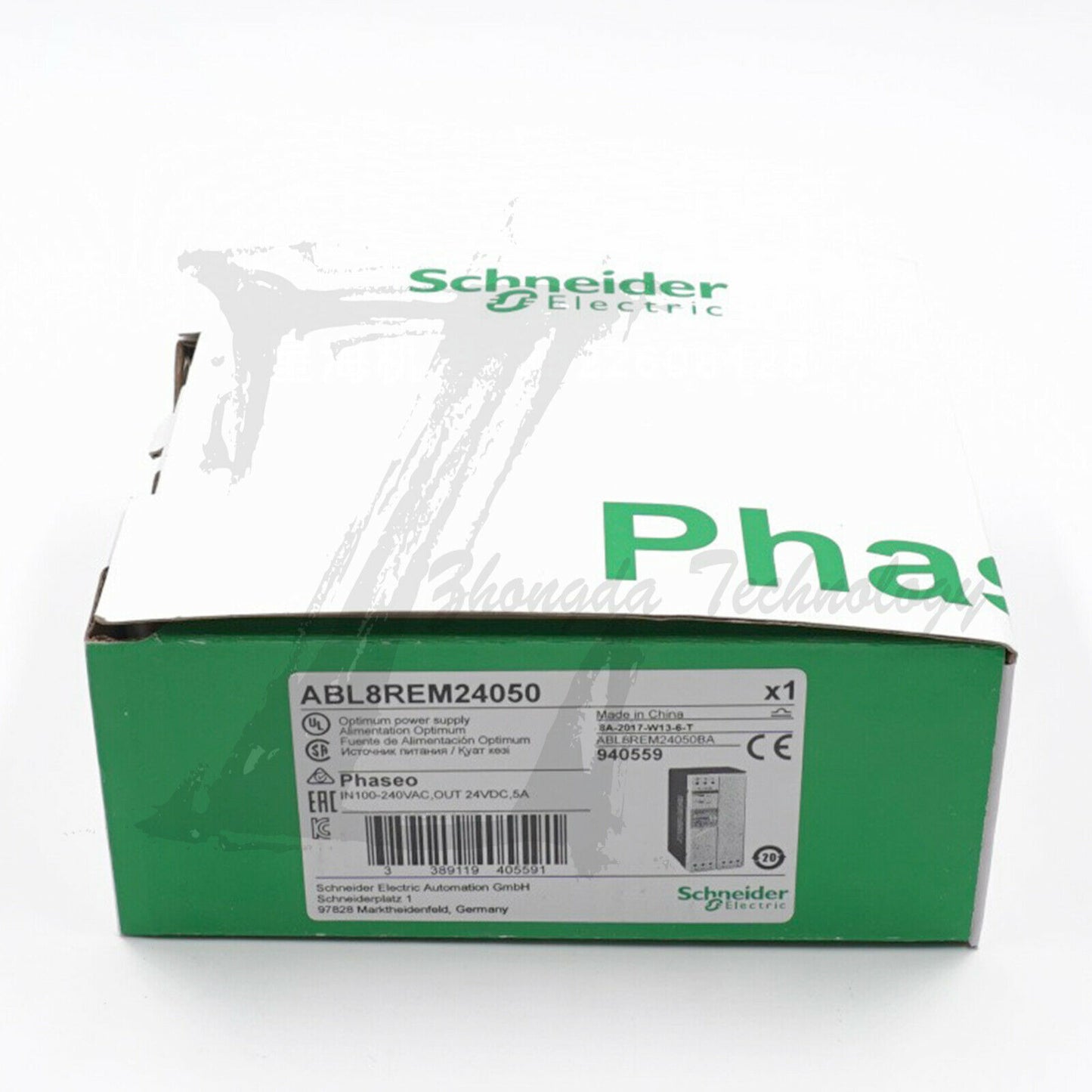 Schneider ABL8REM24050 : Optimized Switching Power Supply 24V 5A - SCHNEIDER