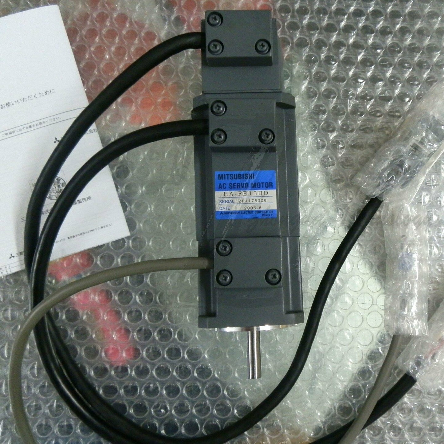 NEW Mitsubishi AC servo motor HA-FE13BD 100% Genuine - MITSUBISHI