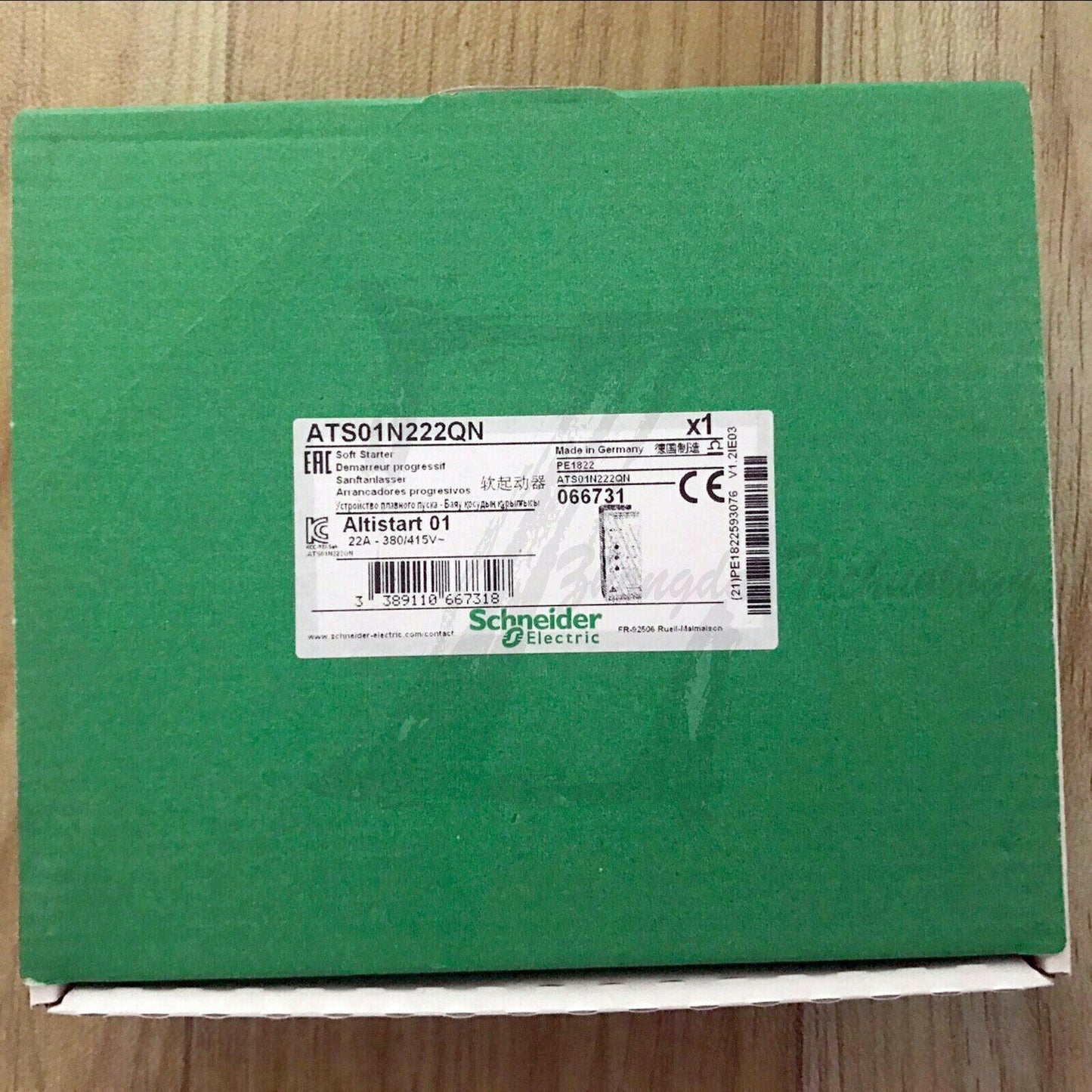 New Schneider ATS01N222QN soft starter, three-phase 11KW soft start pump load - SCHNEIDER