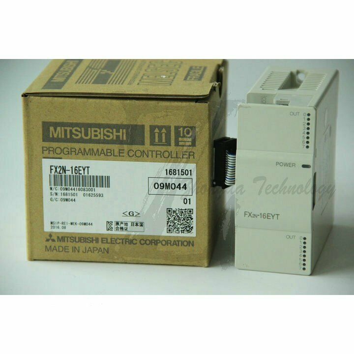 New Mitsubishi FX2N-16EYT Programmable Logic Controller PLC - Mitsubishi