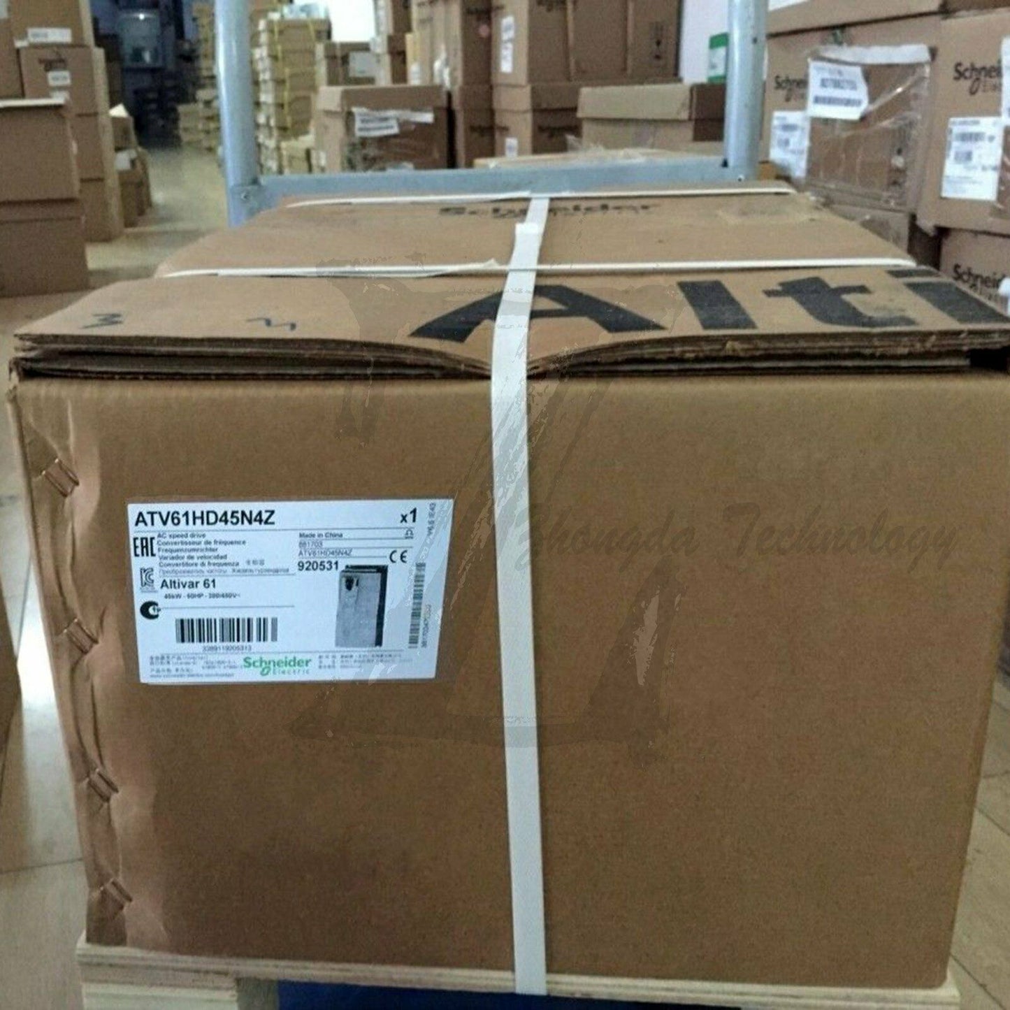 Schneider inverter ATV61HD45N4Z : ATV61 45kW 3P 380VAC, 45KW - SCHNEIDER