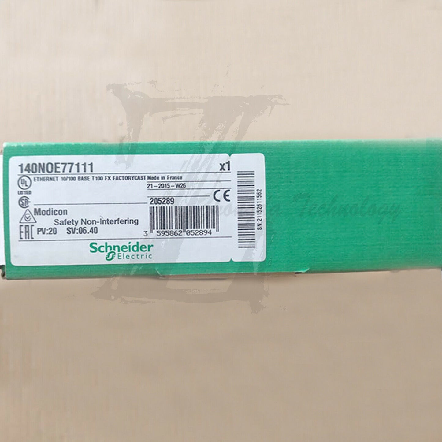 New Schneider 140NOE77101 : Ethernet network TCP/IP module - class B30 - SCHNEIDER