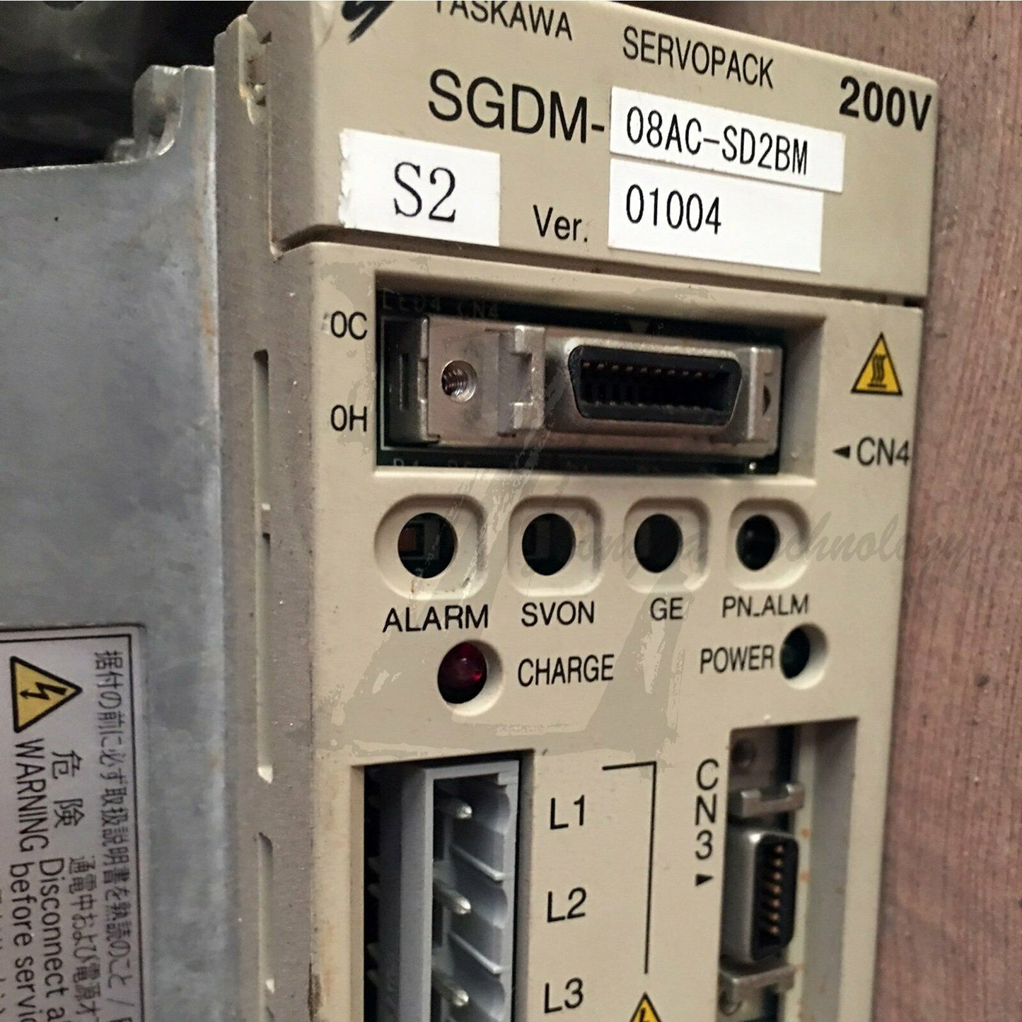 Used Yaskawa AC Servo Drive SGDM-08AC-SD2BM good test - YASKAWA