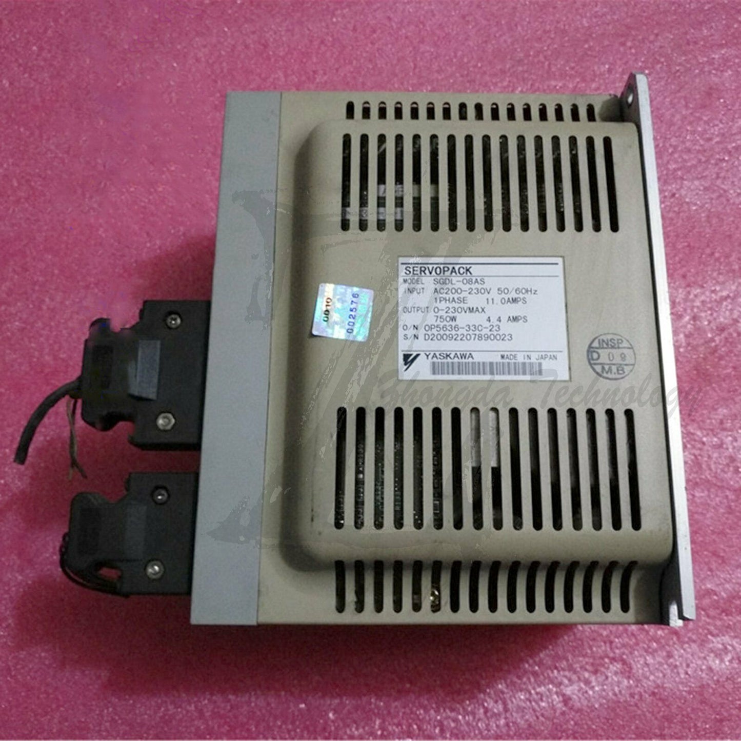 Used Yaskawa Servo Drive 750W SGDL-08AS good - YASKAWA