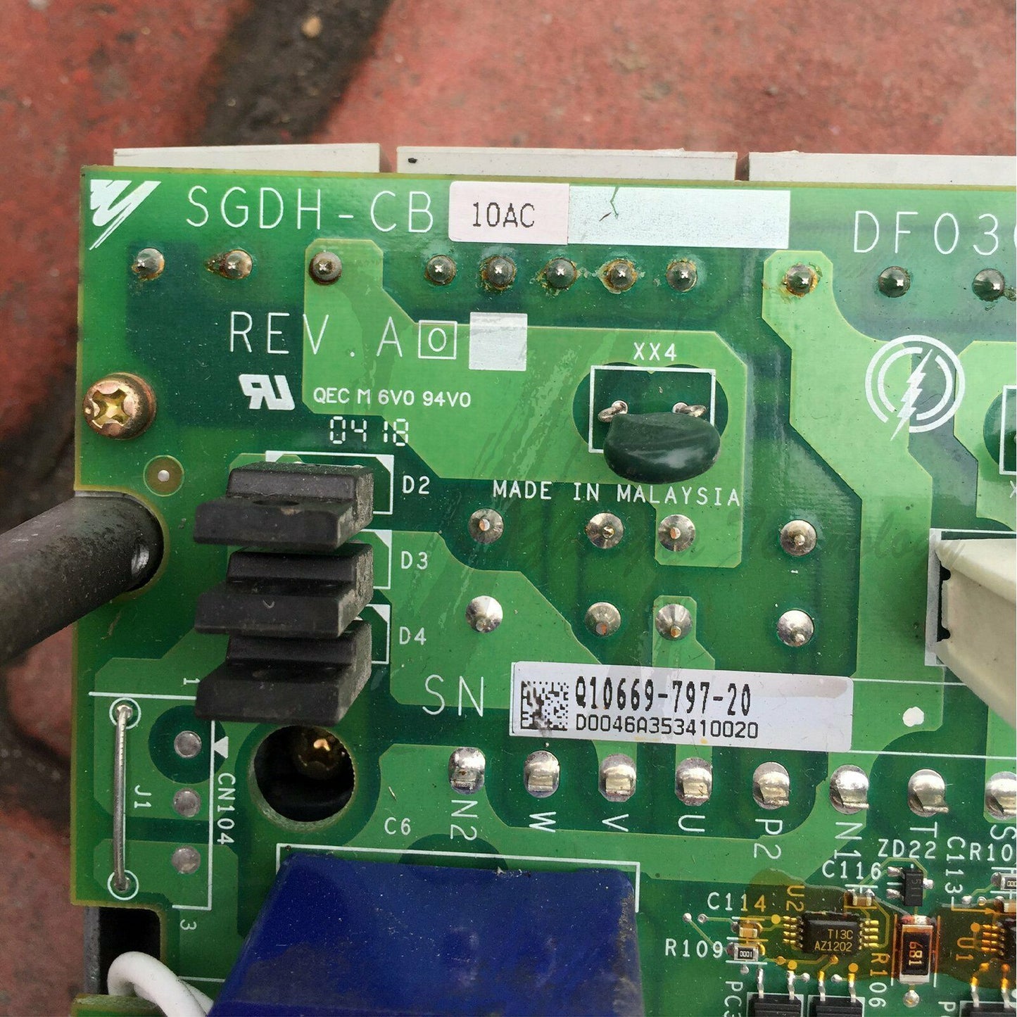 Used Yaskawa SGDH-CB10AC SGDHCB10AC Drive Board Tested In Good Condition - YASKAWA