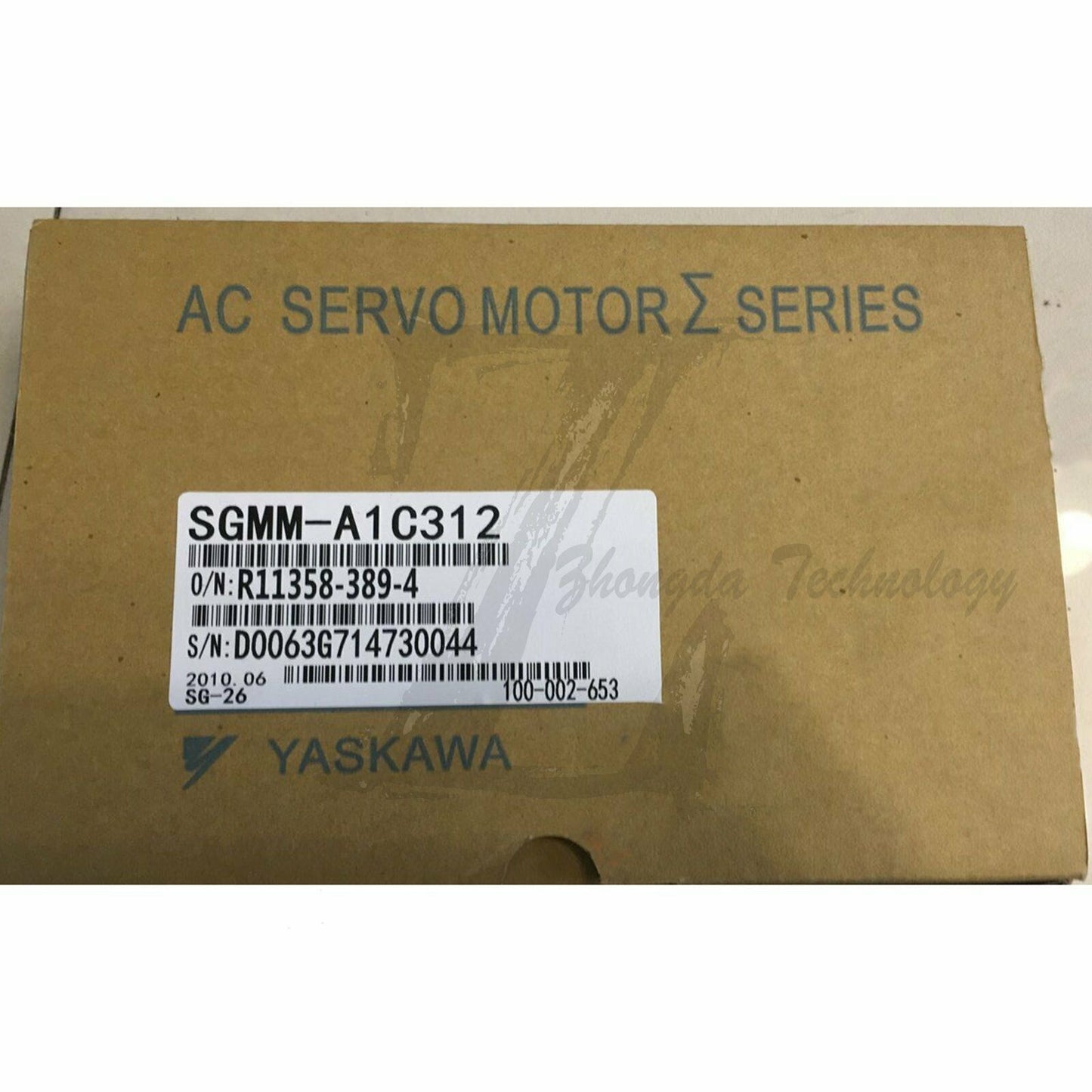 New In Box Yaskawa SGMM-A1C312C AC servo motor - YASKAWA