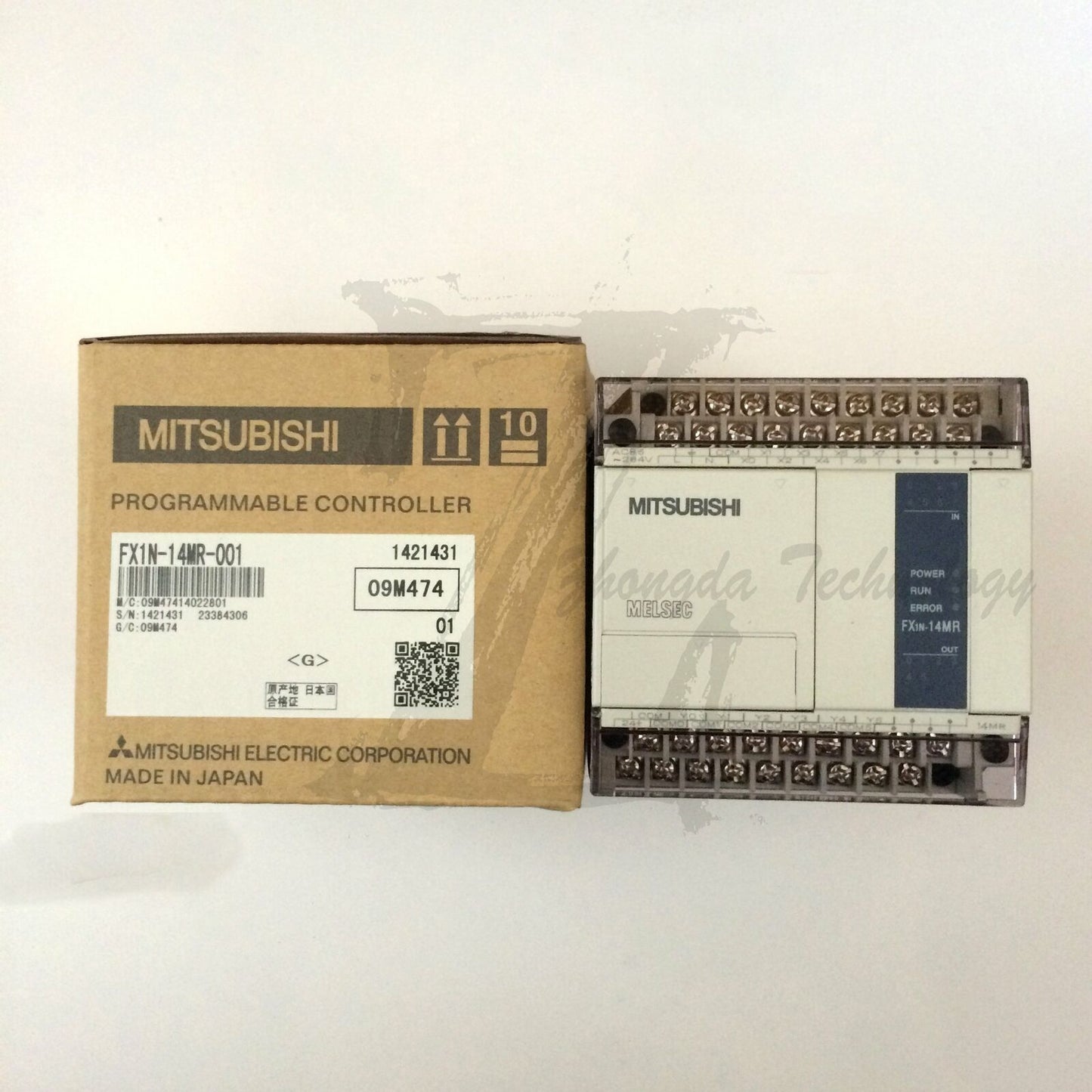 New Mitsubishi PLC FX1N-14MR-001 FX1N14MR001 - MITSUBISHI