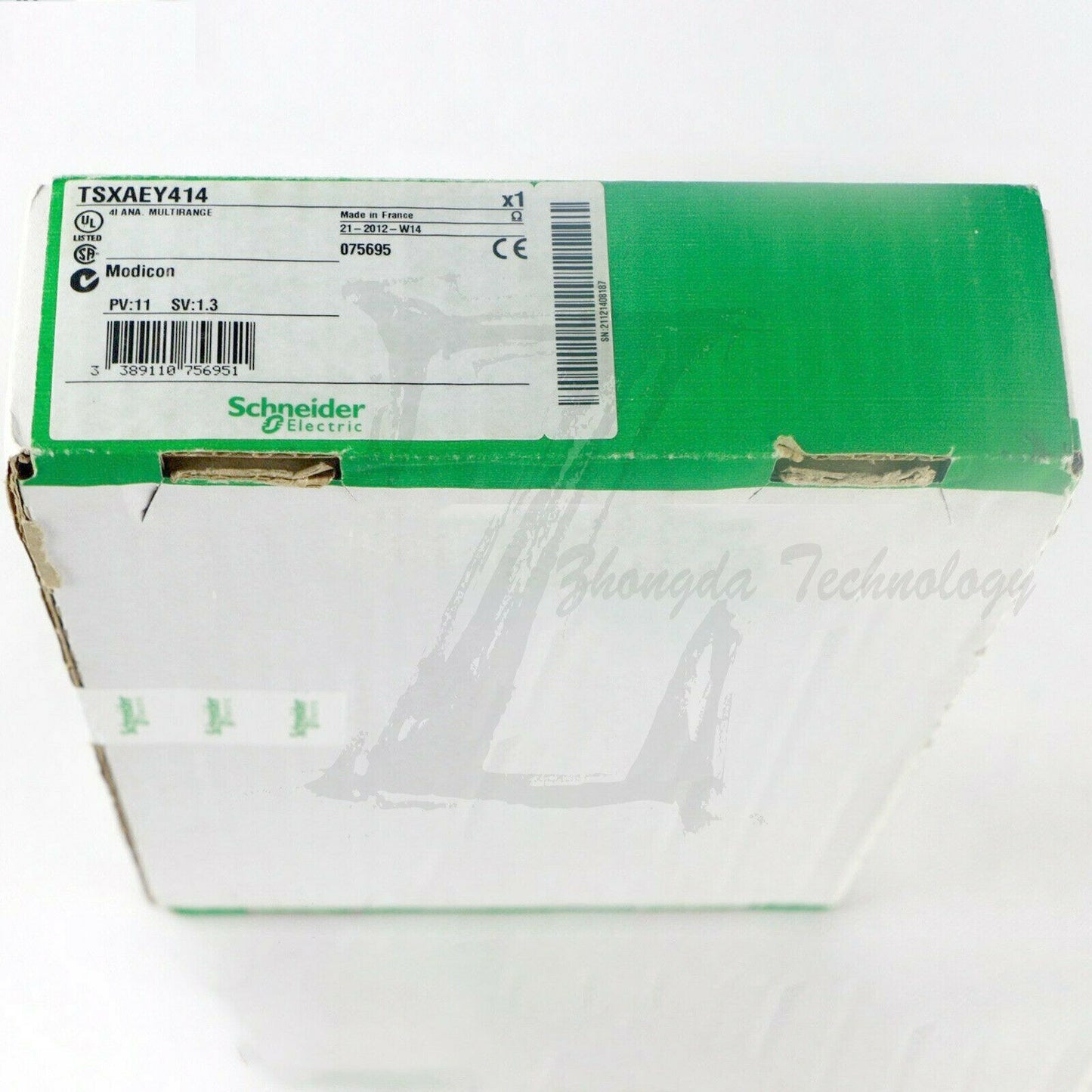 New Schneider TSXAEY414 :Analog input,4 channels,multi-range,mobile wiring block - SCHNEIDER