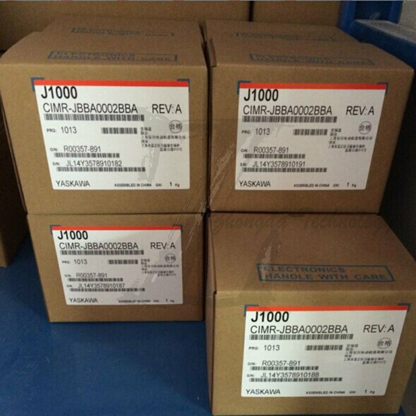 NEW Yaskawa Inverter CIMR-JBBA0002BBA J1000 0.2kw Single Phase 200v - YASKAWA