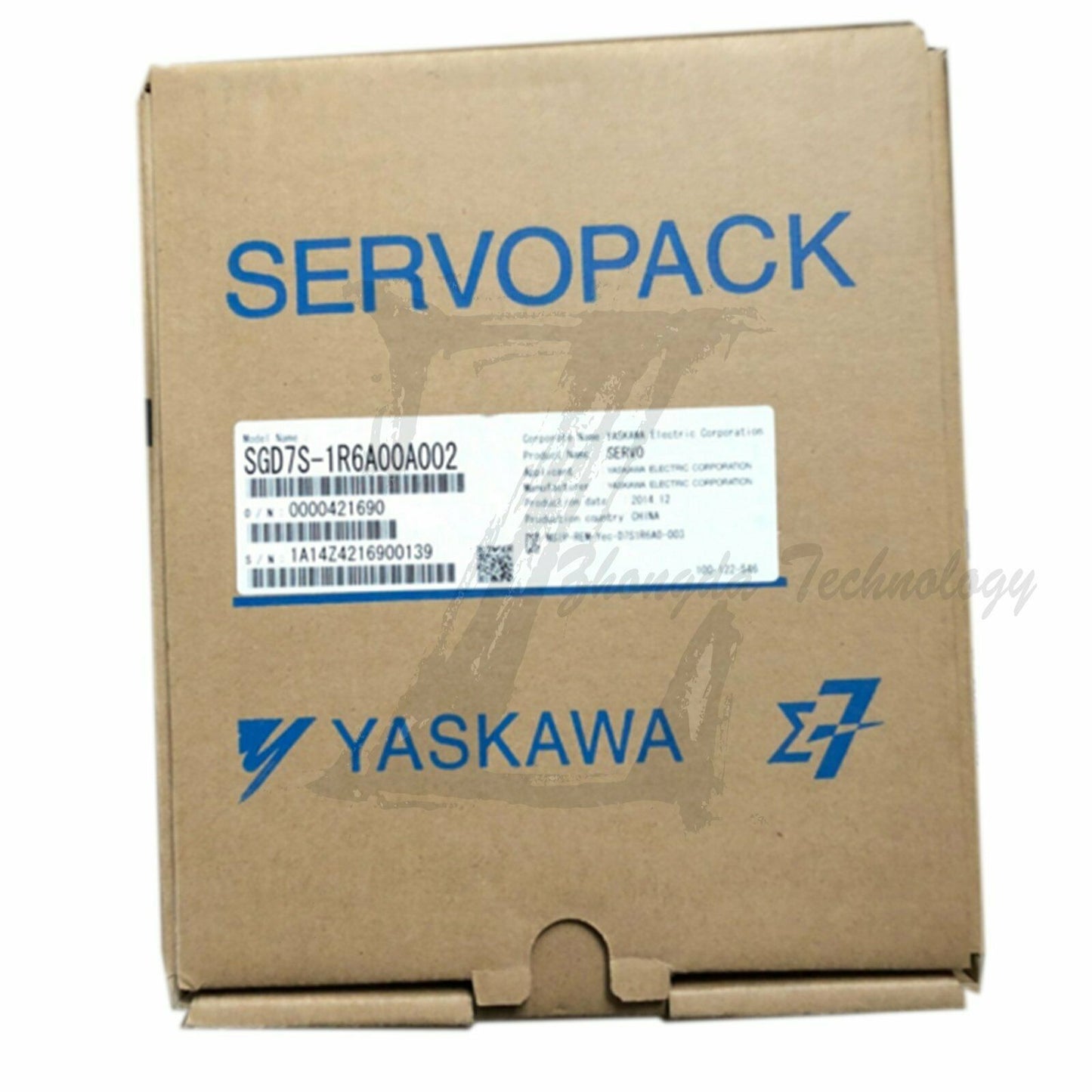 New In Box Yaskawa SGM7J-02AFC6E+SGD7S-1R6A00A002 - YASKAWA