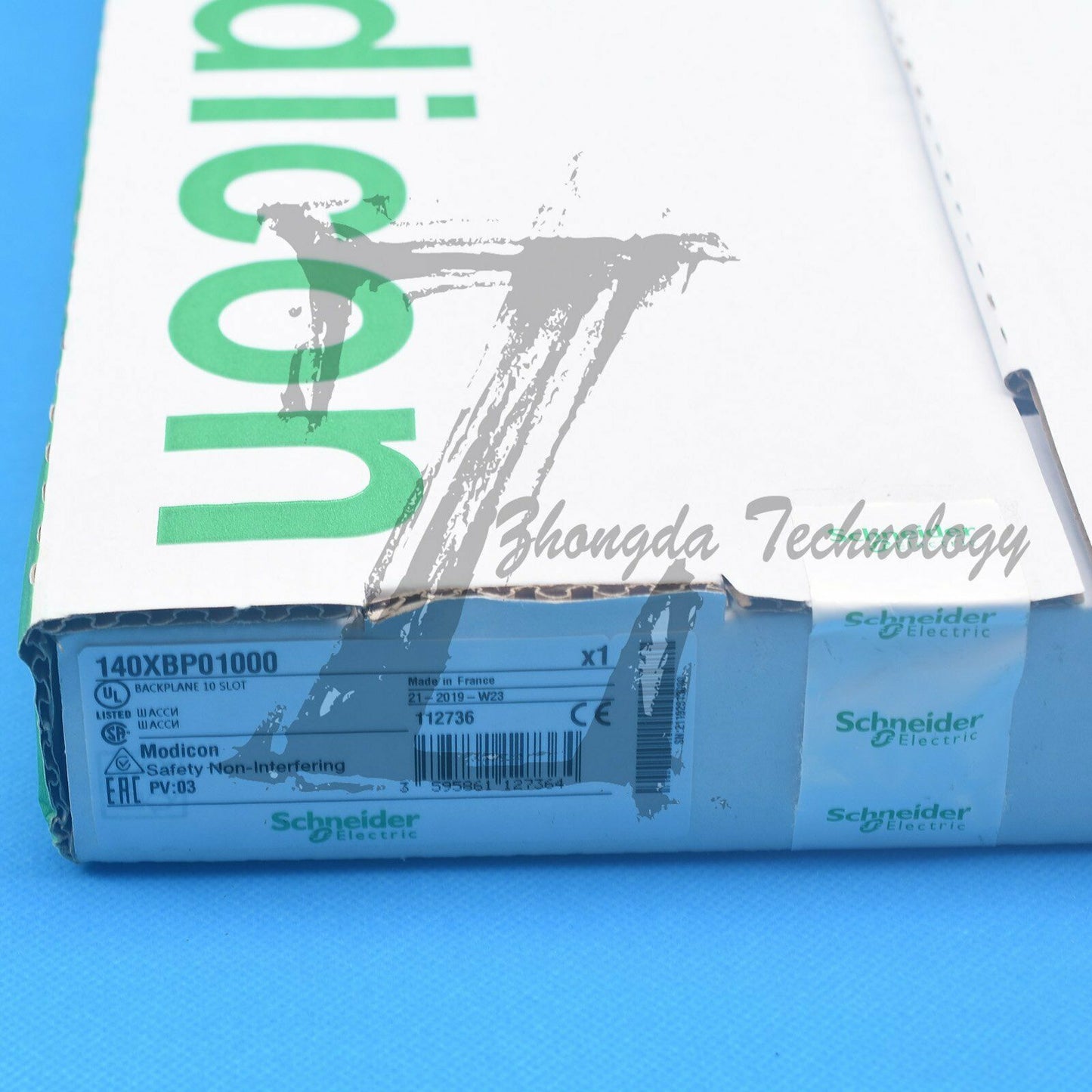 New Schneider 140XBP01000 : Modicon Quantum - Rack Backplane - 10 Slots - SCHNEIDER