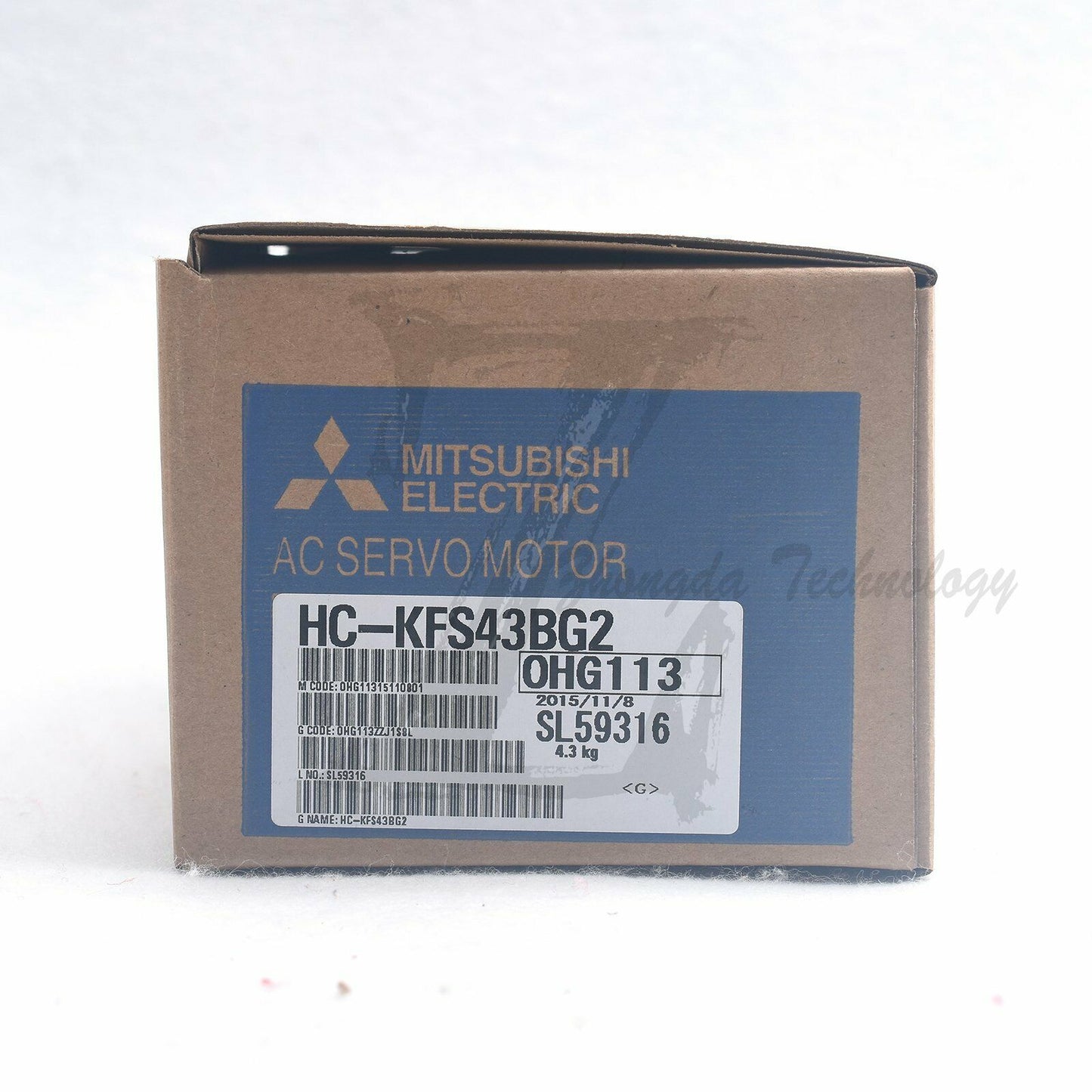 NEW Mitsubishi 400W servo motor HC-KFS43BG2 - MITSUBISHI