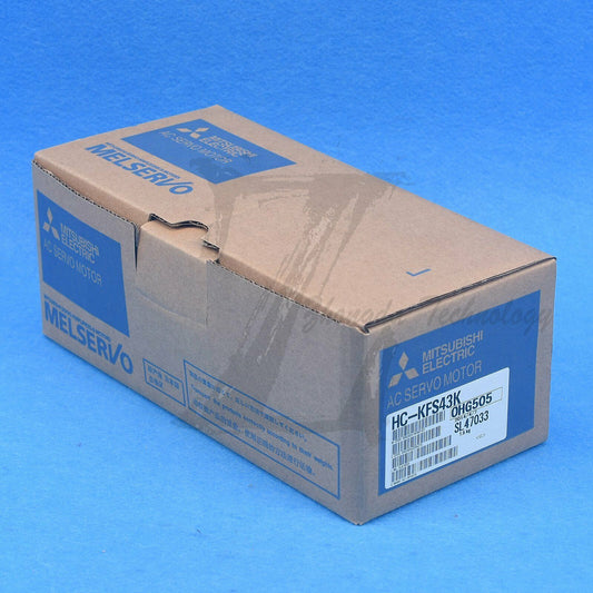 NEW Mitsubishi, Servo Motor, 0.4 kW, 200 V, 2.3 A, 3000 rpm HC-KFS43K - MITSUBISHI