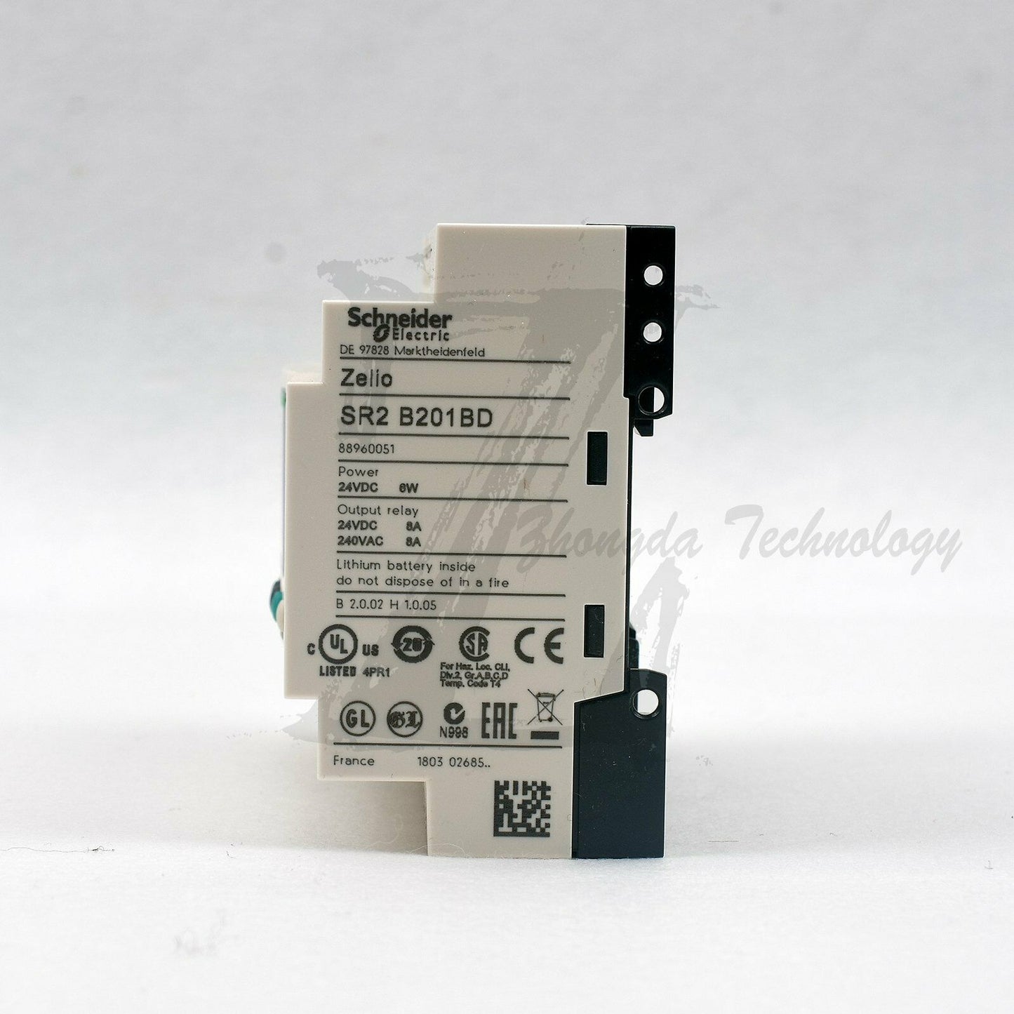 Schneider SR2B201BD logic controller DC24V 12 6-channel AI input 8 relay output - SCHNEIDER