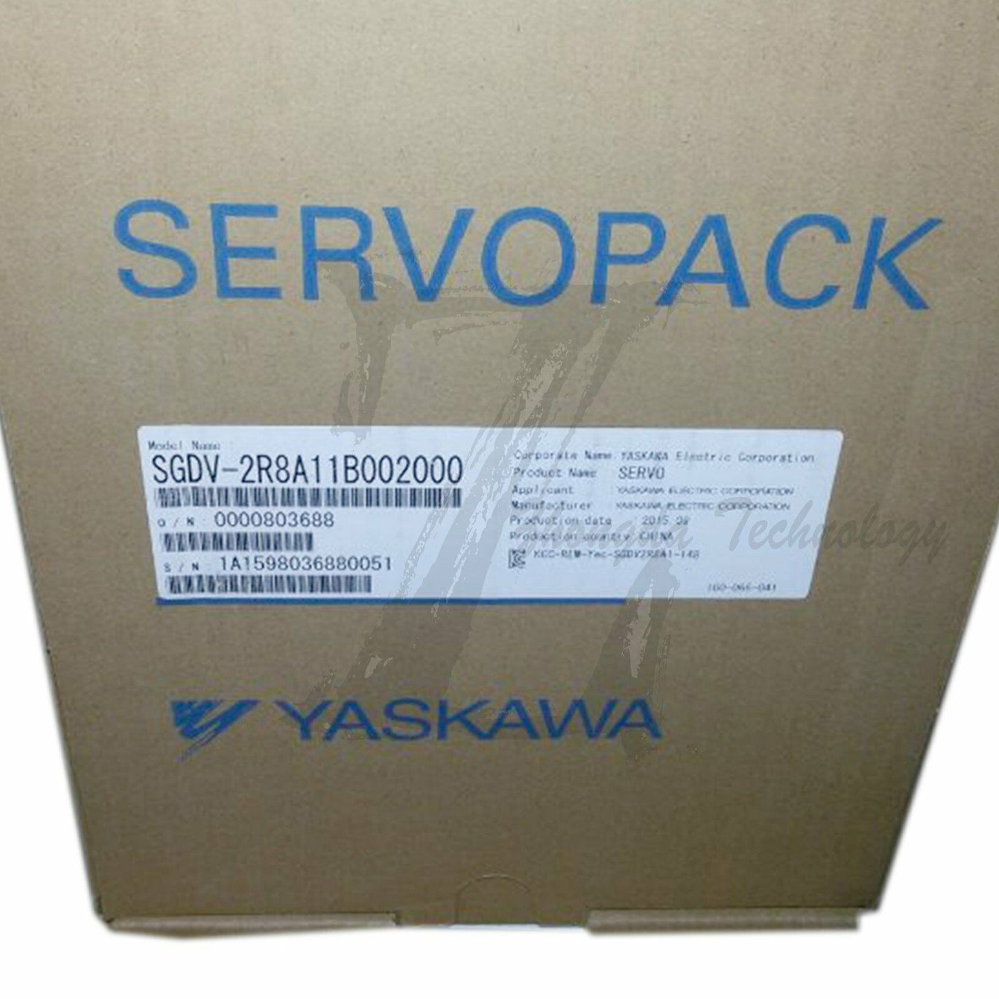New In Box Yaskawa SGMJV-04AAA6C+SGDV-2R8A11A - YASKAWA
