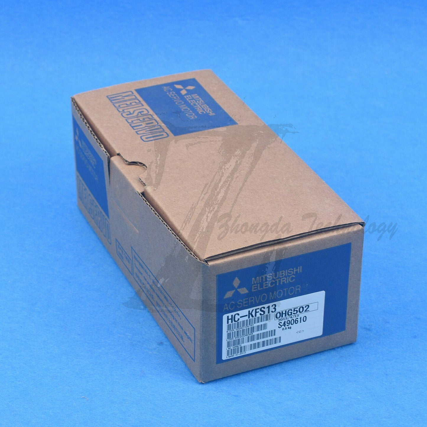 Mitsubishi Servo Motor 0.1 kW 200 V & 400 V 2.2 A 4500 rpm 0.32 Nm HC-KFS13 - MITSUBISHI