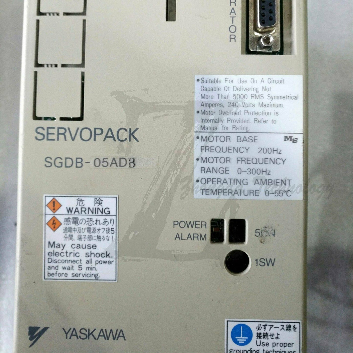 Used Yaskawa Servo Drive SGDB-05ADB good - YASKAWA