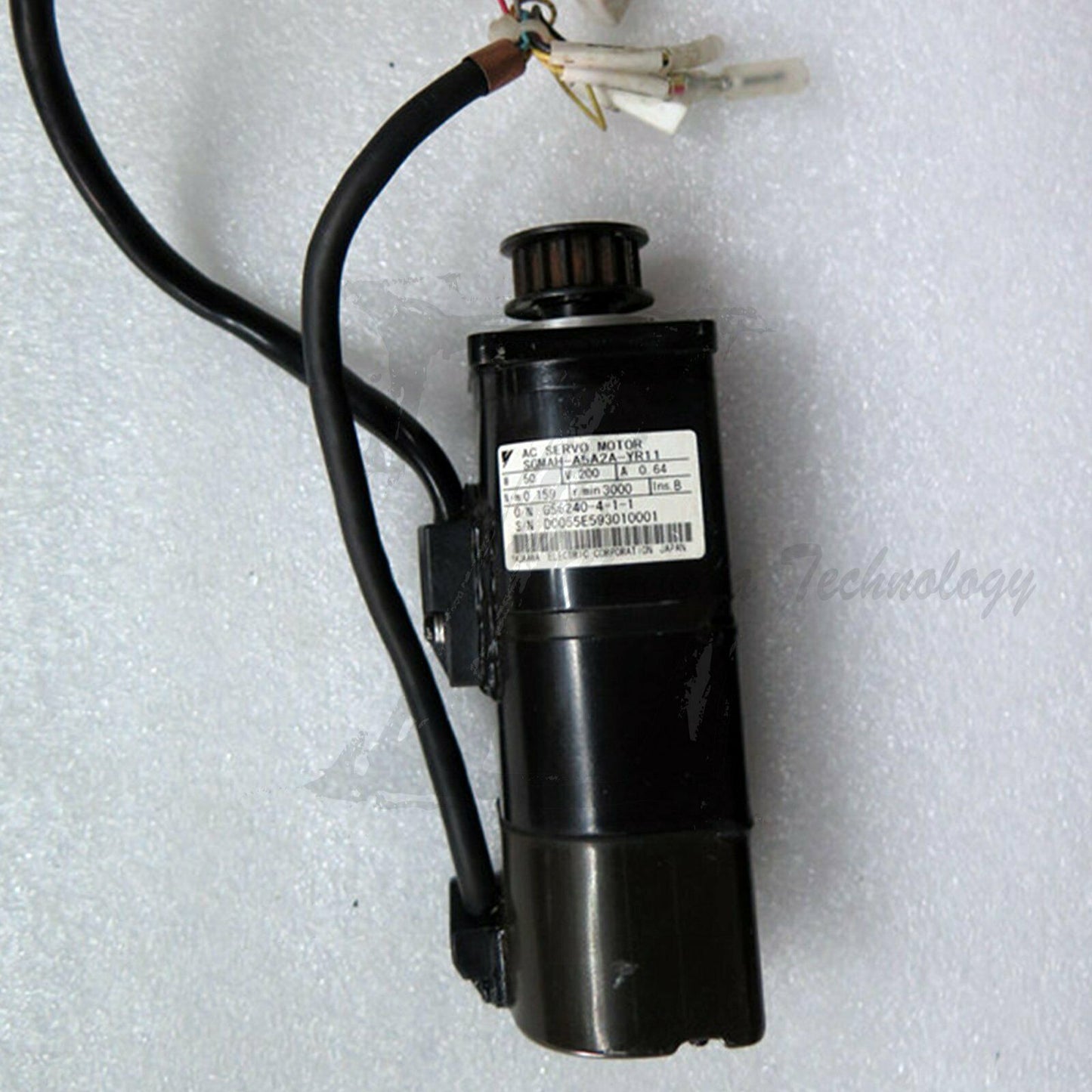 Used Yaskawa Robot motor SGMAH-A5A2A-YR11 good test - YASKAWA