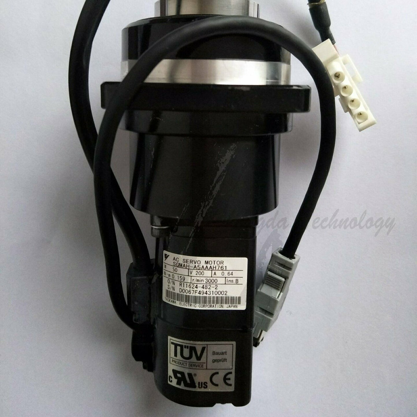 Used Yaskawa Servo Motor SGMAH-A5AAAH761 good test - YASKAWA