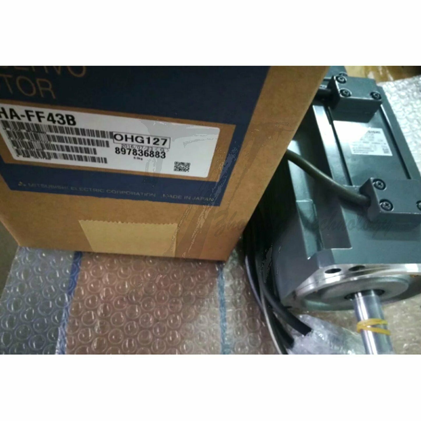 NEW Mitsubishi AC servo motor 126V 2.5A 400W 3000RPM HA-FF43B - MITSUBISHI