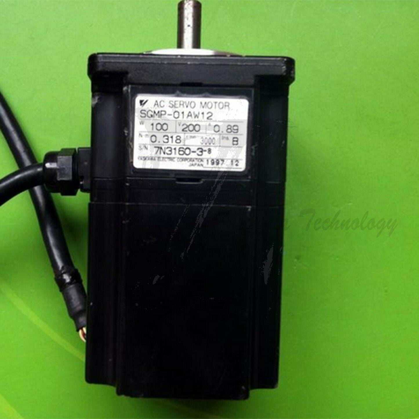 Used Yaskawa servo motor SGMP-01AW12 Tested In Good Condition - YASKAWA