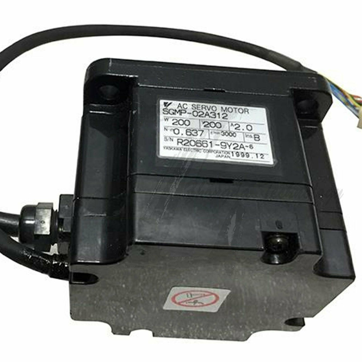 Used Yaskawa servo motor SGMP-02A312 good - YASKAWA