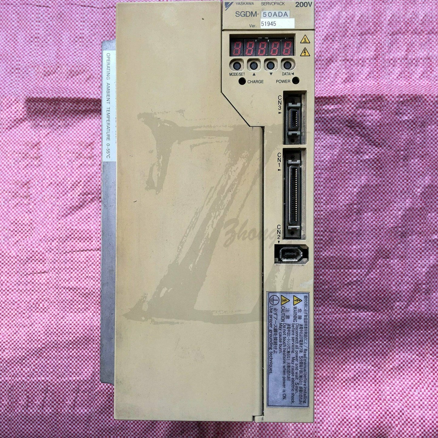 Yaskawa SERVO DRIVER SGDM-50ADA Tested In Good Condition - YASKAWA