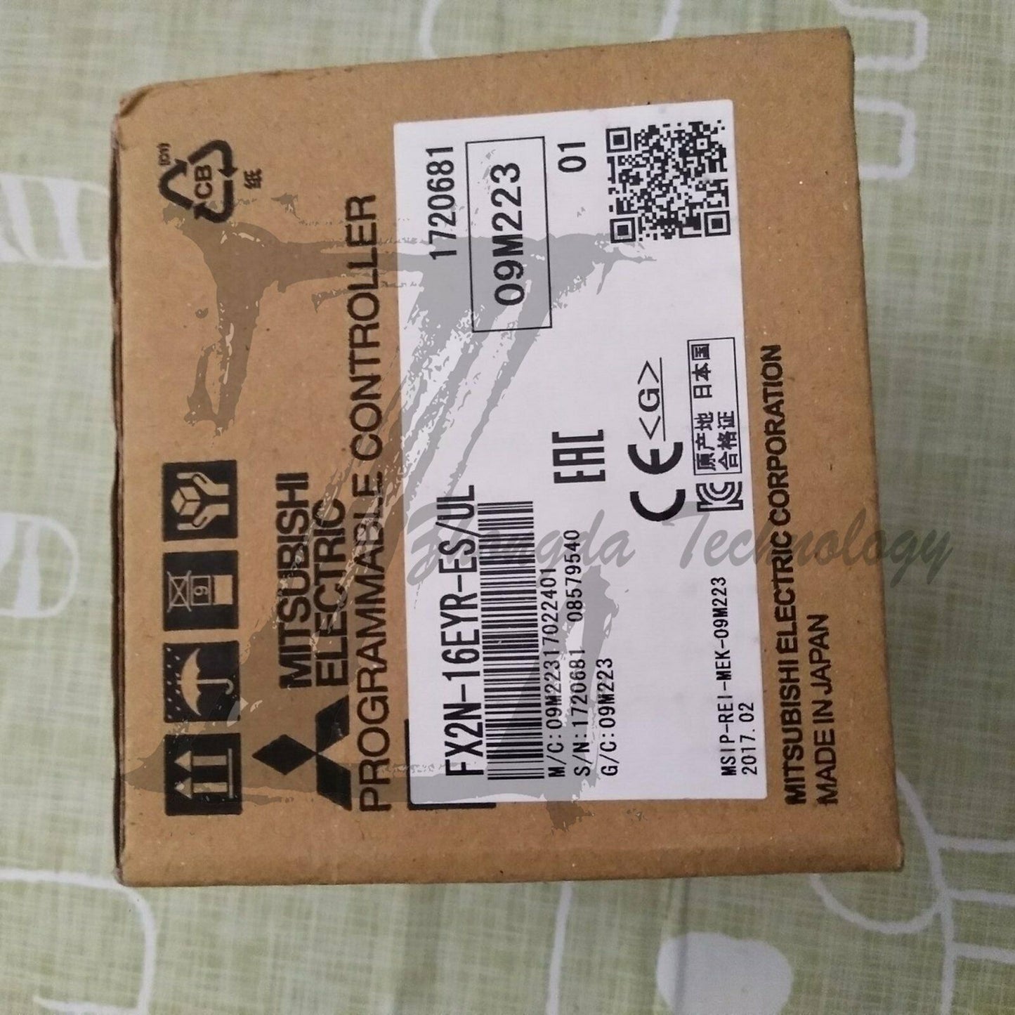 New Mitsubishi PLC FX2N-16EYR-ES/UL FX2N16EYRESUL - MITSUBISHI