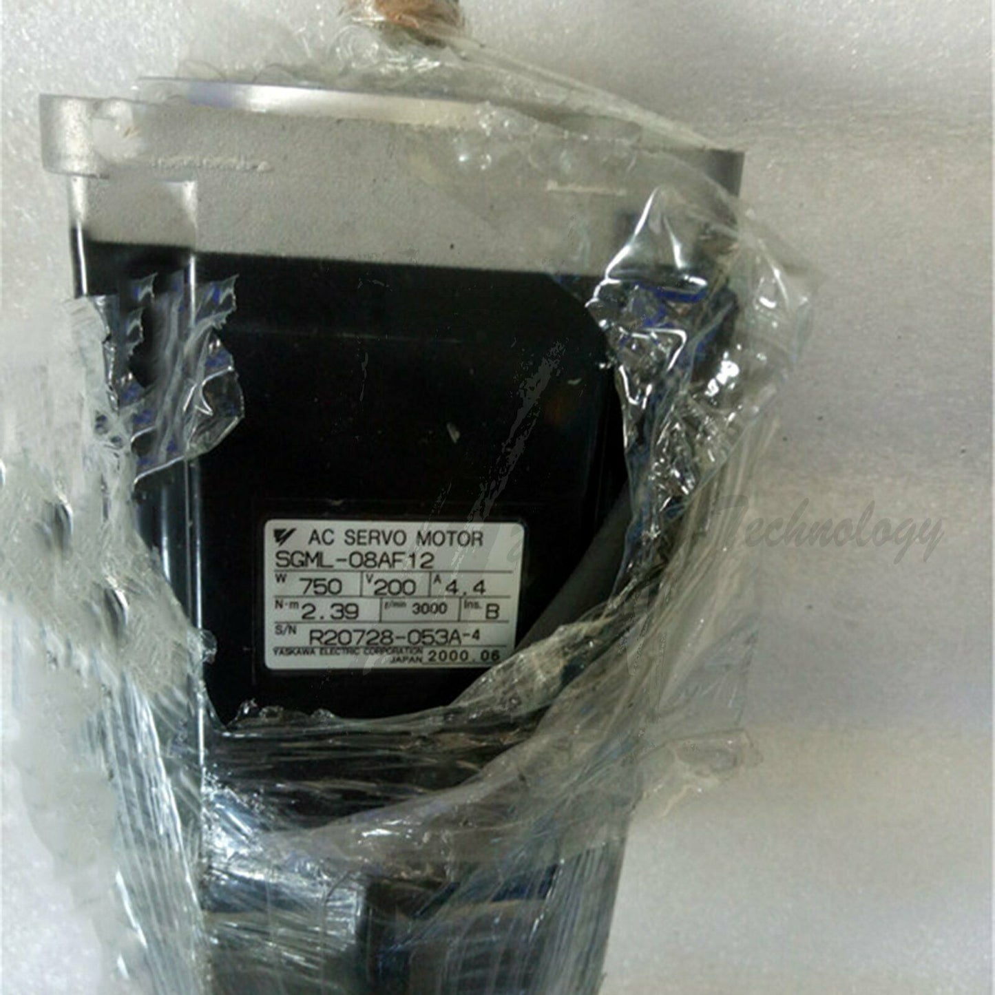 Used Yaskawa AC Servo Motor SGML-08AF12 Tested In Good Condition - YASKAWA