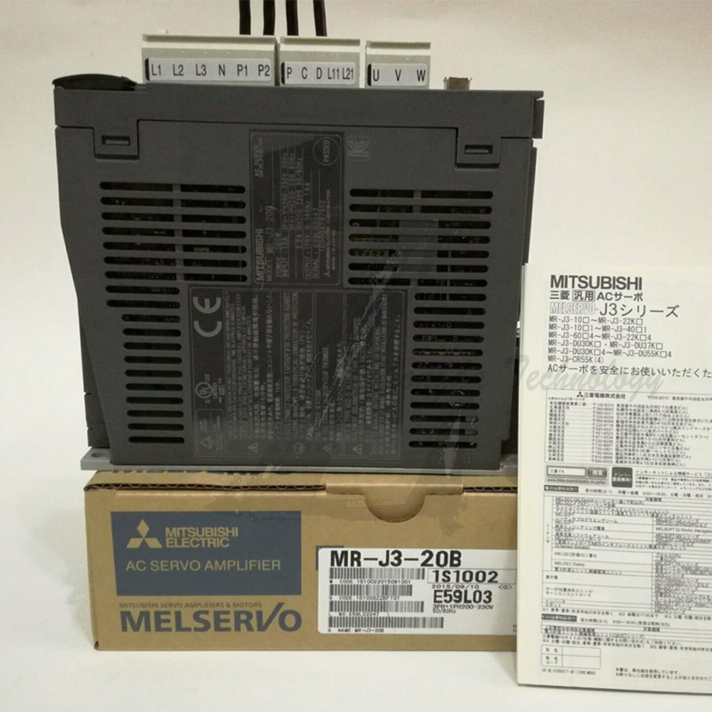 New Mitsubishi PLC MR-J3-20B Servo Driver MRJ320B - MITSUBISHI