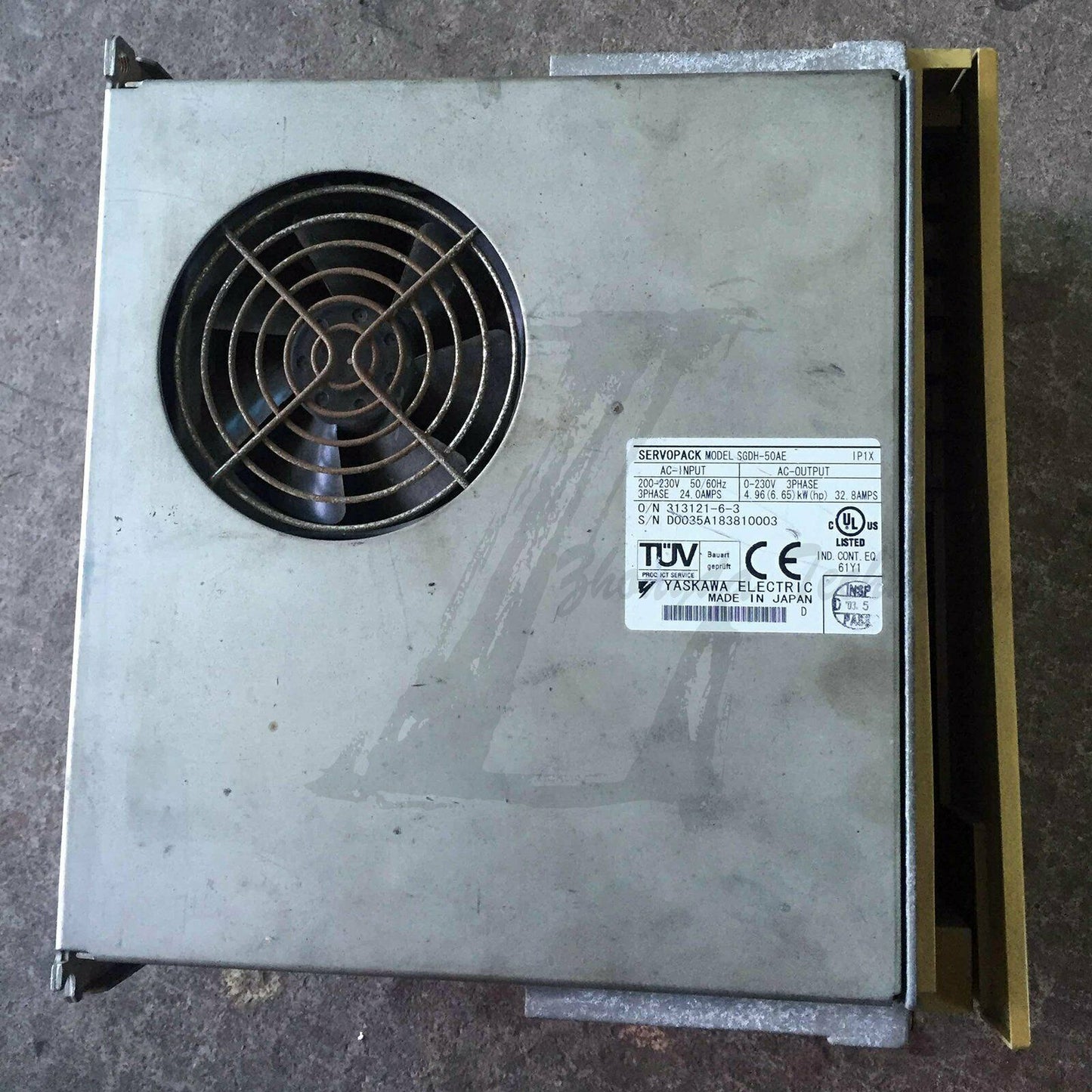 Used Yaskawa Servo Drive SGDH-50AE good - YASKAWA