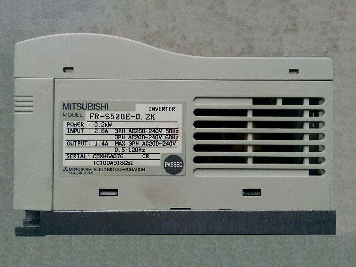FR-S520E-0.2K - MITSUBISHI