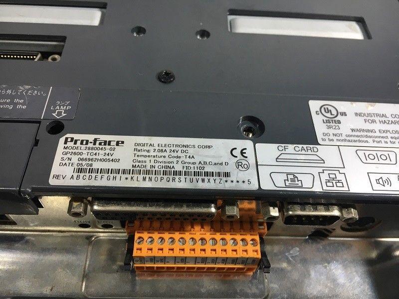 GP2600-TC41-24V - PRO-FACE