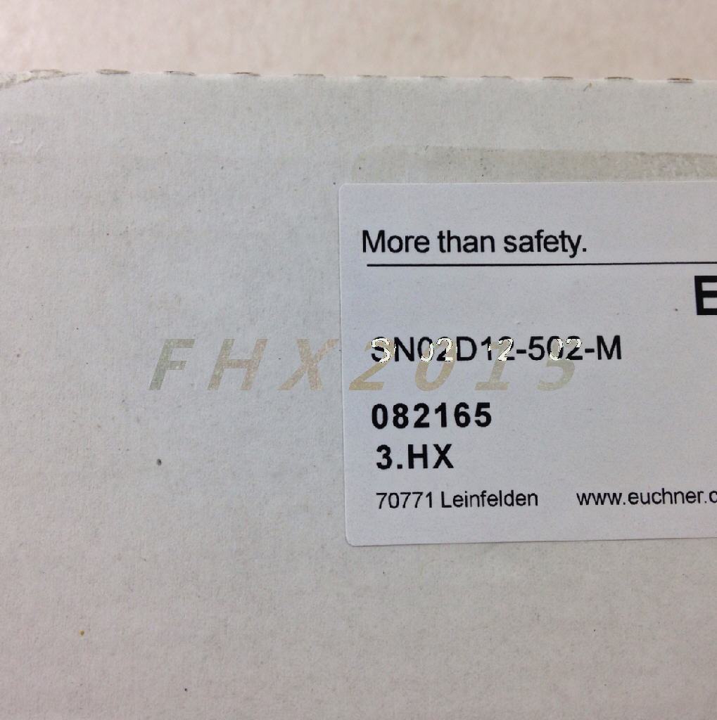 N02D12-502-M - EUCHNER