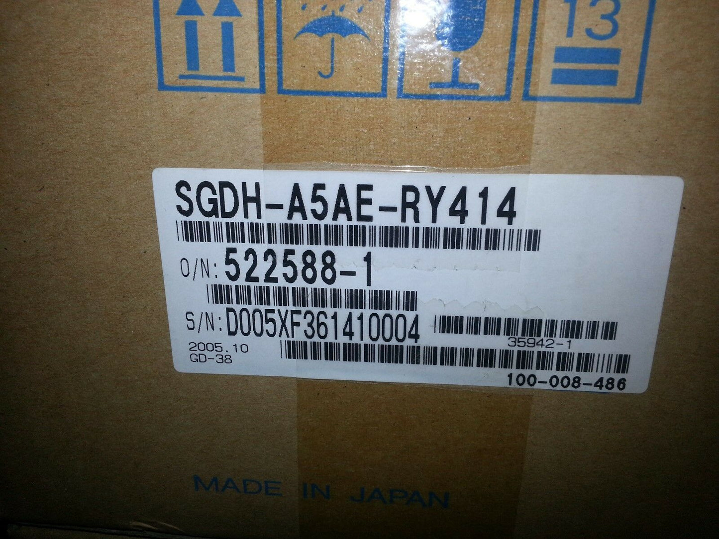 SGDH-A5AE-RY414 - YASKAWA