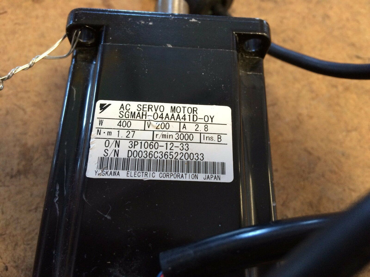 SGMAH-04AAA41D-0Y - YASKAWA