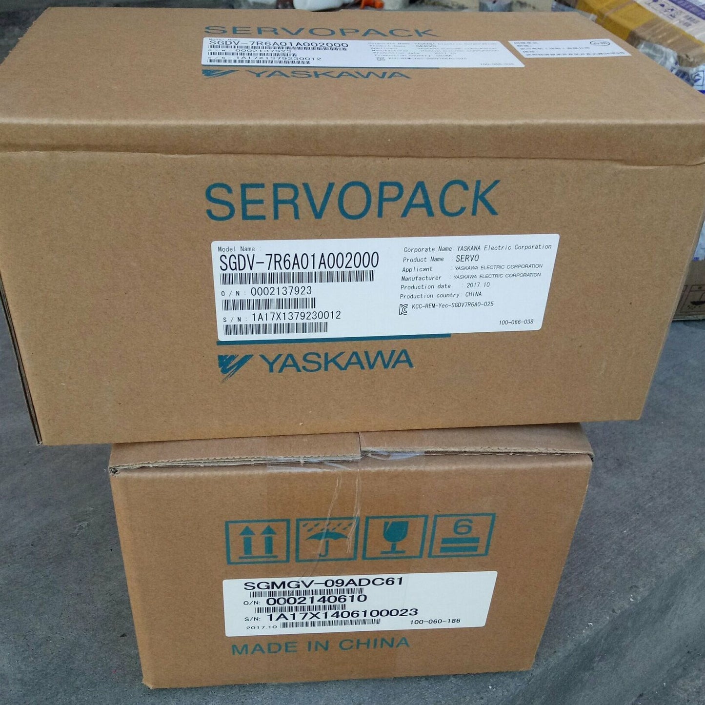 SGMGV-09ADC61 SGDV-7R6A01A002000 - YASKAWA