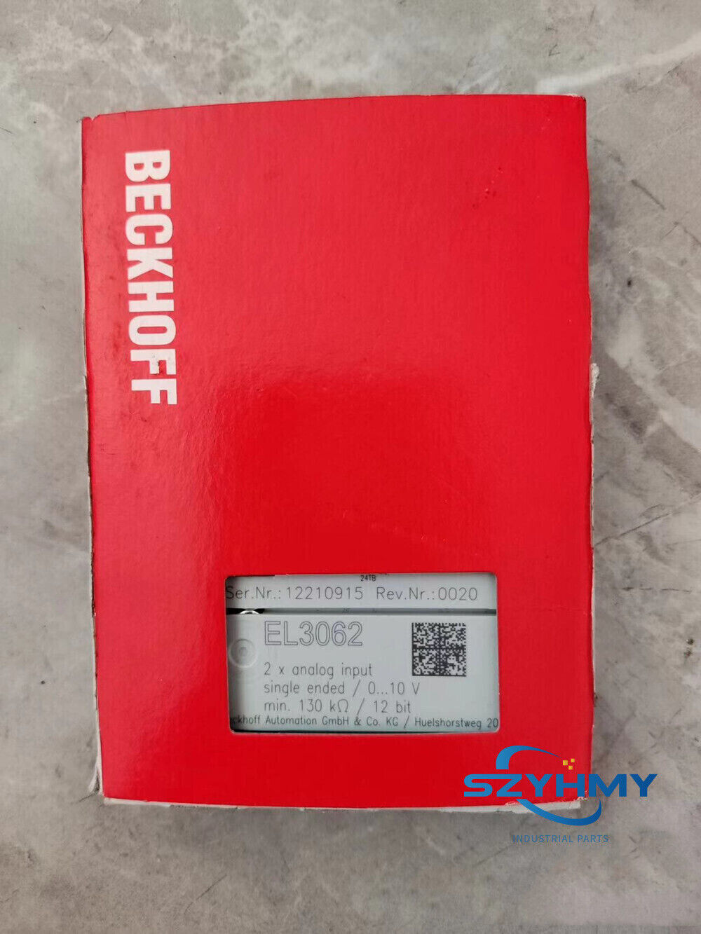 Beckhoff EL3062 PLC Module - 1PC New in Box - BECKHOFF