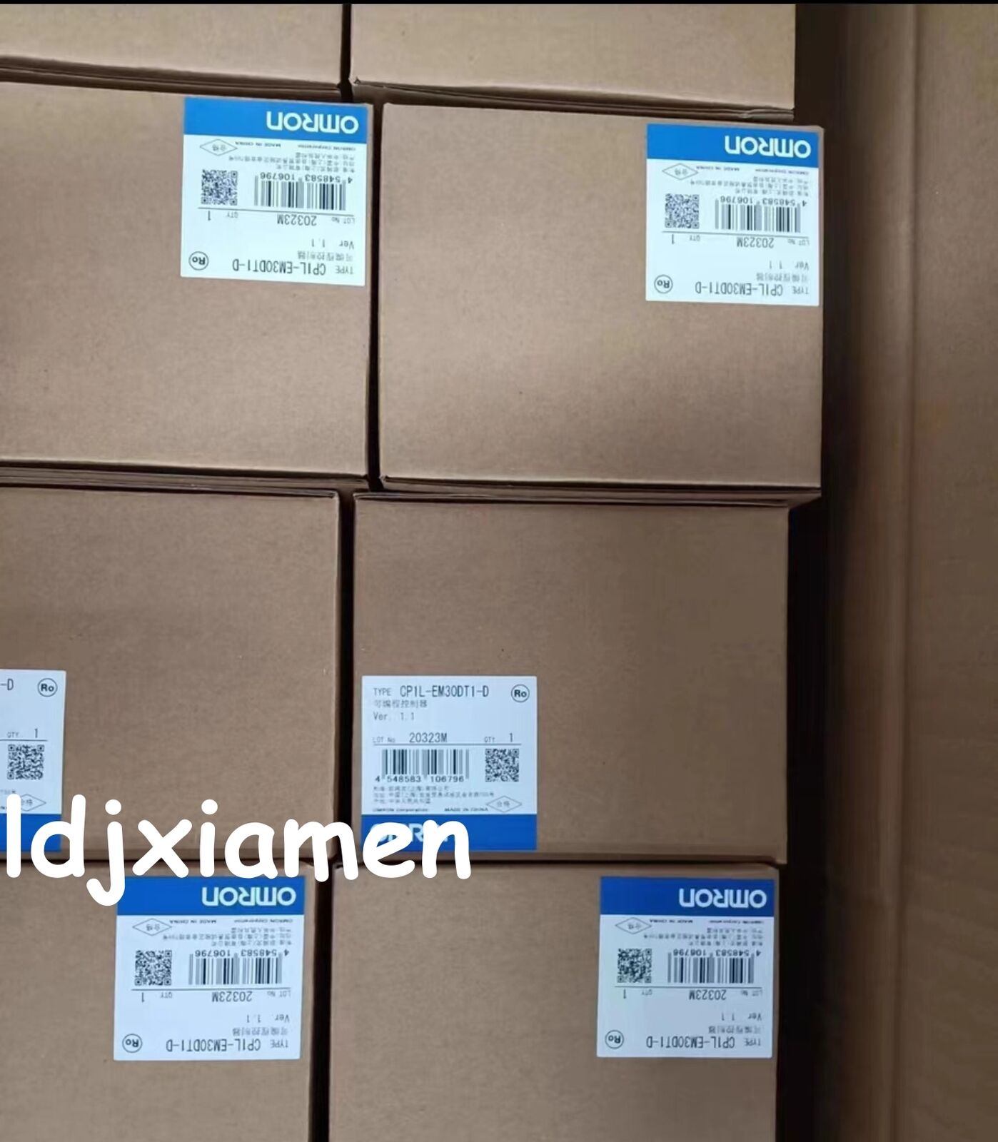 Omron PLC CP1L-EM30DT1-D CPU Unit - New in Box - OMRON