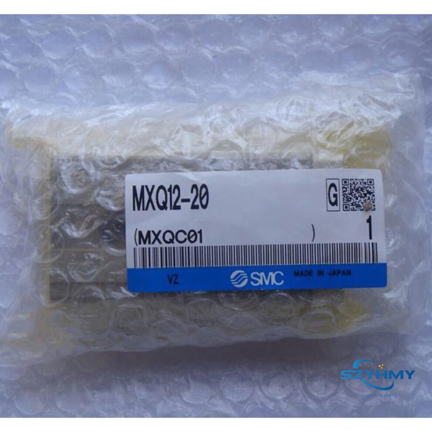 SMC MXQ12-20 Pneumatic Cylinder - 1 Piece, New Condition - SMC