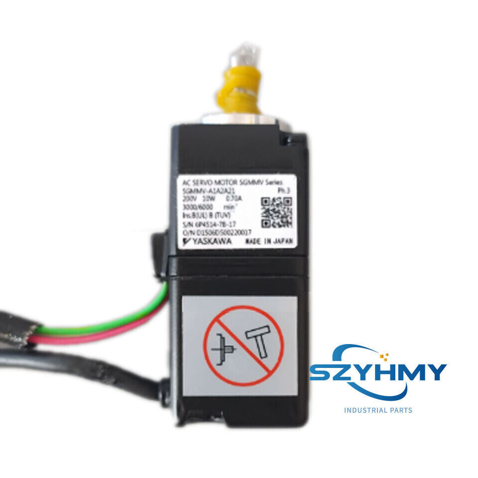 YASKAWA SGMMV-A1A2A21 AC Servo Motor - New In Box - YASKAWA