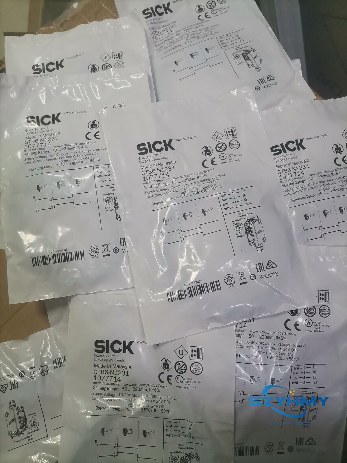 SICK GTE6-P1211 Photoelectric Sensor - High Performance Model - SICK