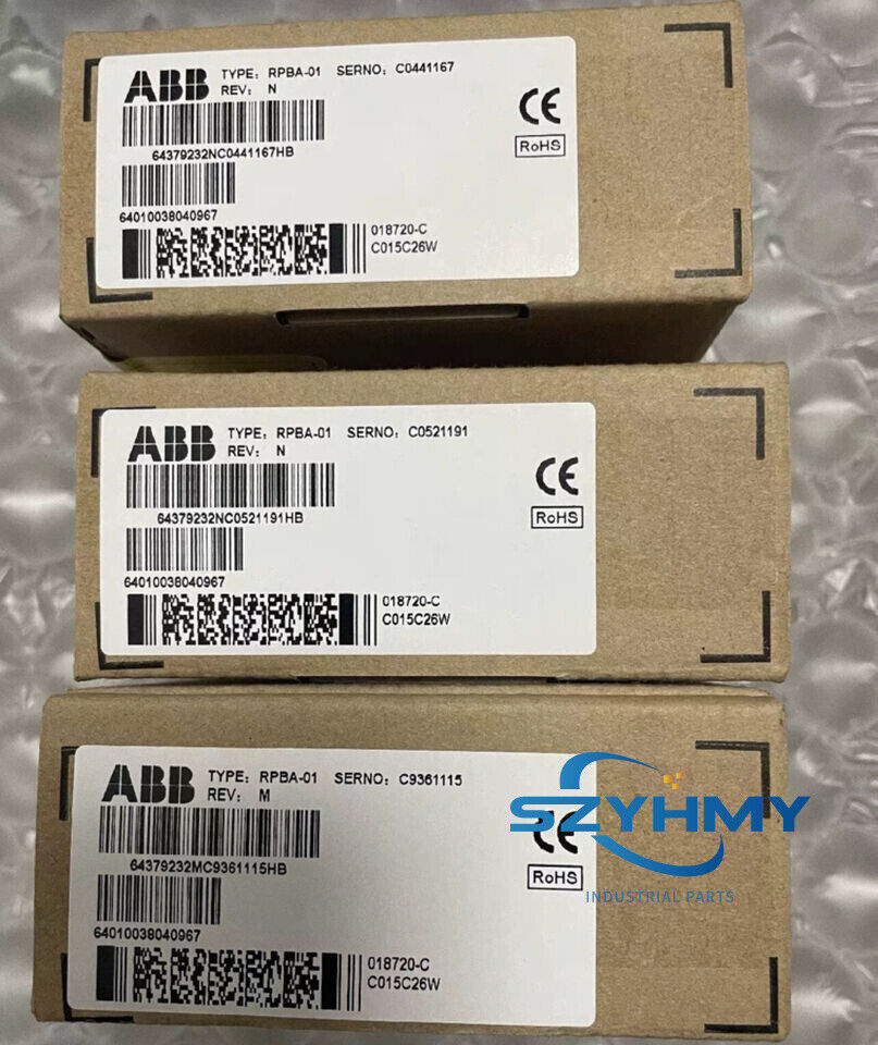 ABB RPBA-01 Profibus Communication Module - 1 Piece New - ABB
