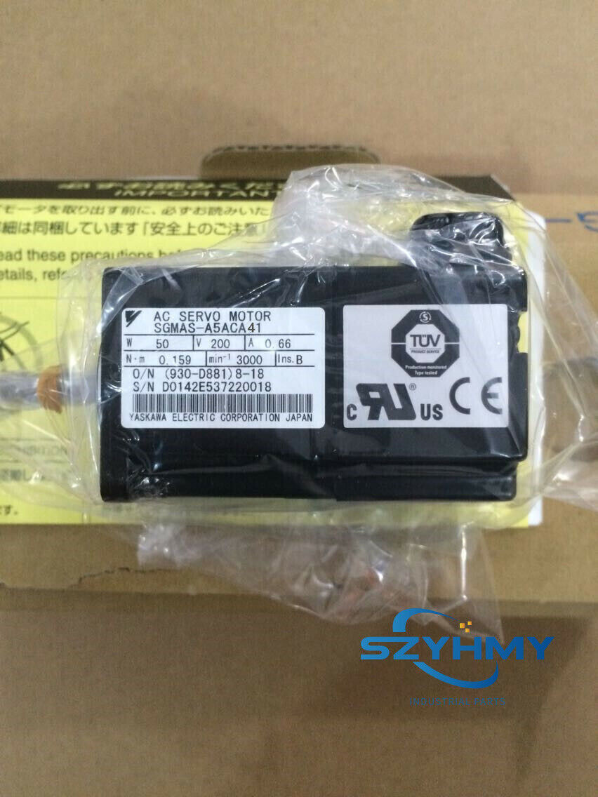 YASKAWA SGMAS-A5ACA41 AC Servo Motor New In Box - YASKAWA