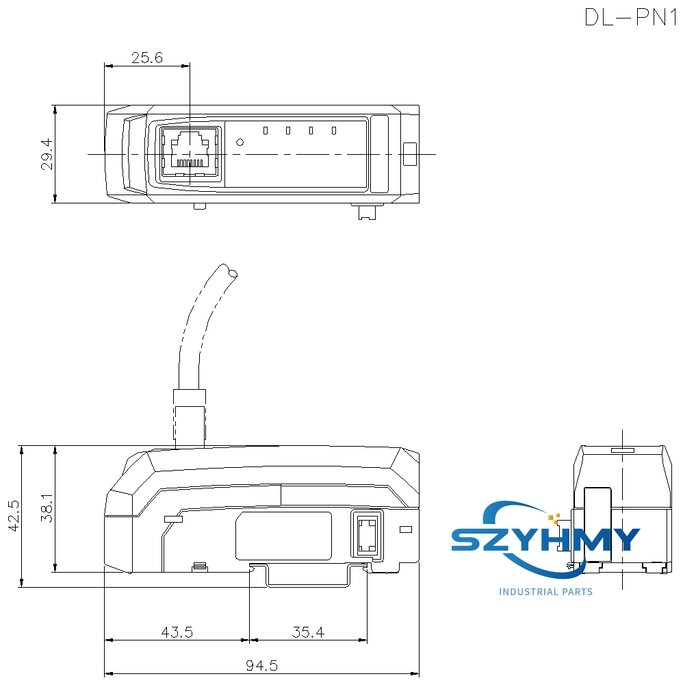 Keyence DL-PN1 Communication Unit - 1PCS New - KEYENCE