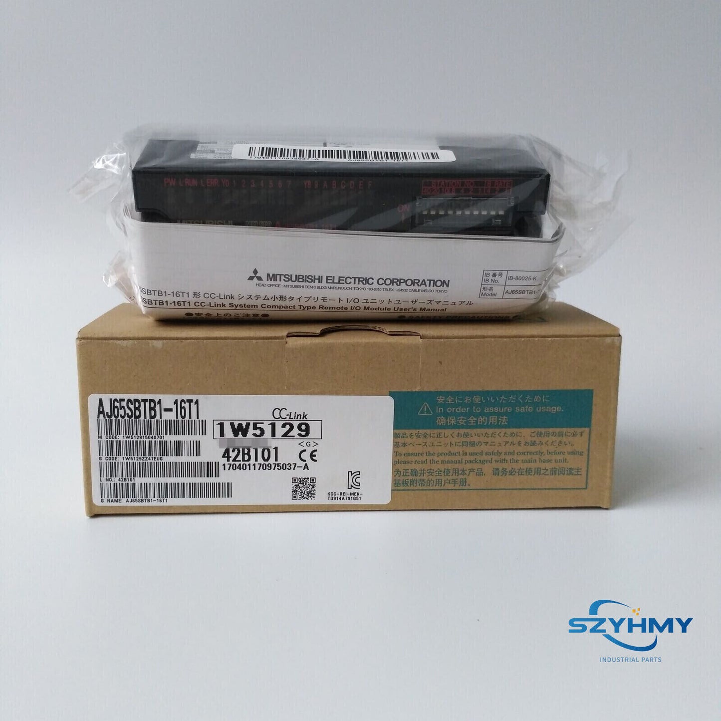 Mitsubishi AJ65SBTB1-16T1 PLC Module - New and Unboxed - MITSUBISHI