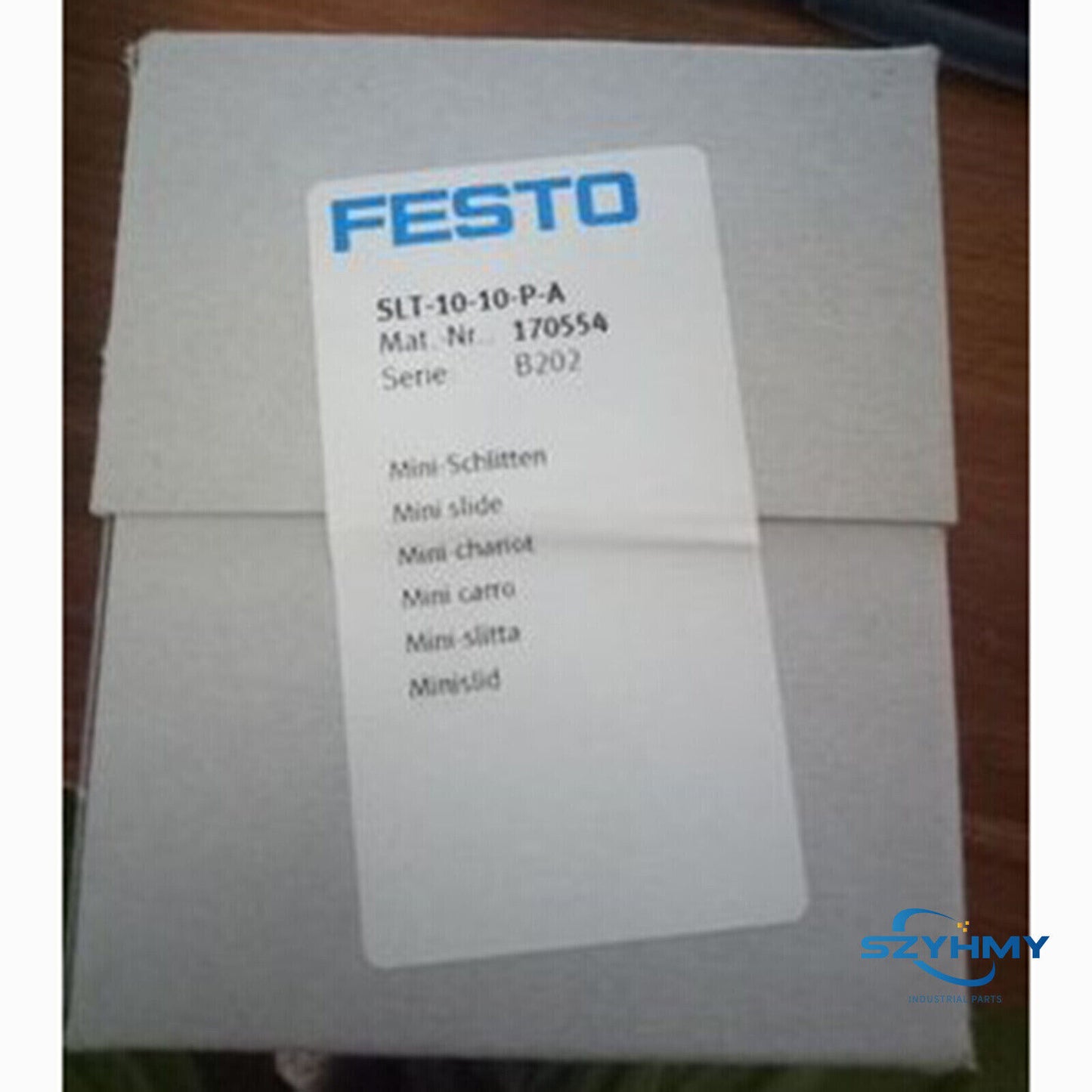 FESTO SLT-10-10-P-A 170554 Slider Cylinder - 1PC New - FESTO